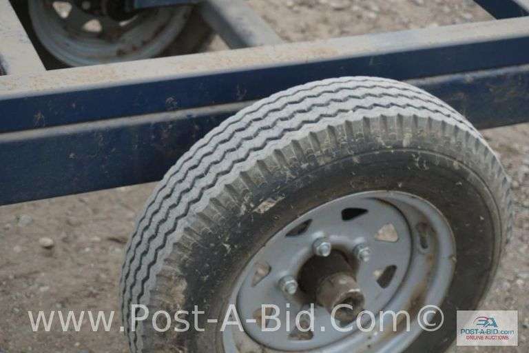 2010 Triton Pontoon Trailer, With Spare Tire, Lifetime License #ABBK980, Tr
