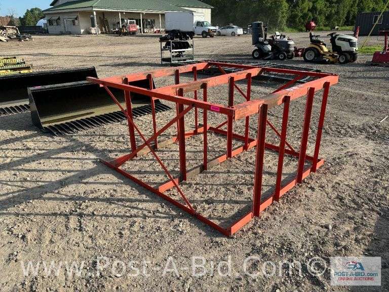 Barrel Rack, 5' x 68" x 34".
