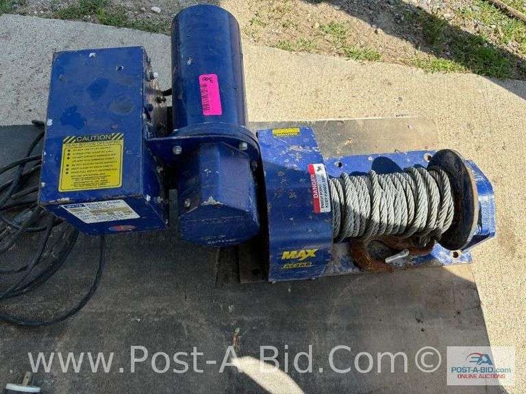 MY-TE Winch Hoist, 110 Plug In.