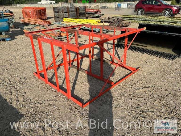 Barrel Rack, 5' x 68" x 34".