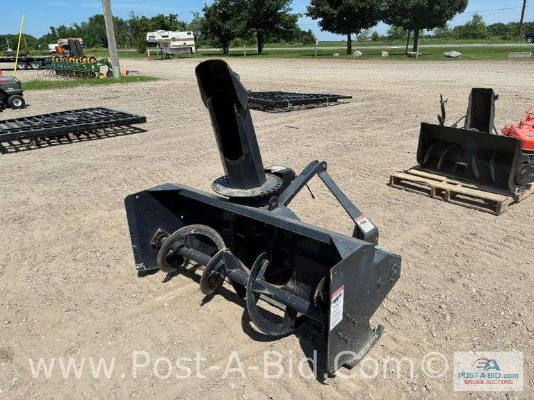 Select 54" 2 Stage 3 Point Snow Blower, With Electric Chute