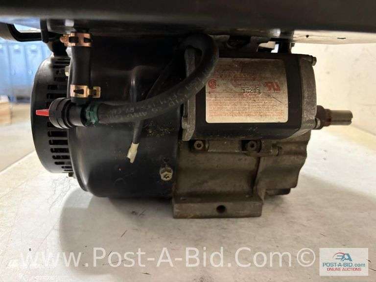 8 HP Tecumseh Electric Start Motor, Owner Stated, "Runs."