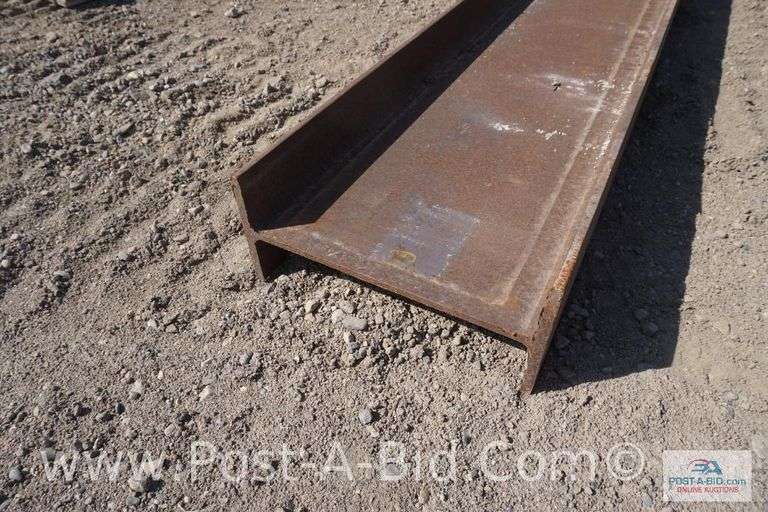 I Beam: 7" x 16" x 8' 3".