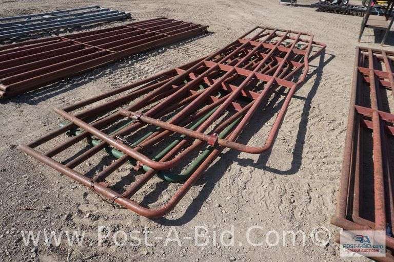 3-Approx. 16' x 50" Tall Gates.