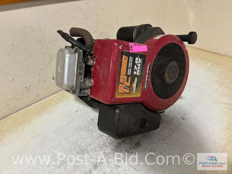 Briggs And Stratton 17 HP Lawn Mower Engine Model: 313707, Electric Start,
