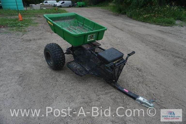 Custom ATV Trailer, With John Deere Cart.