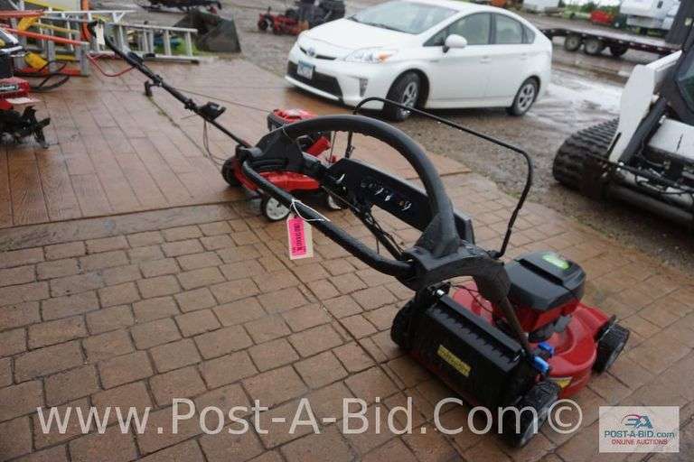 Toro 60 Volt Push Mower- No Charger, Condition Unknown.