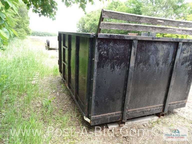 Dump Box Off Of A 1 Ton Pickup, Electric Hydraulic Hoist, Ow