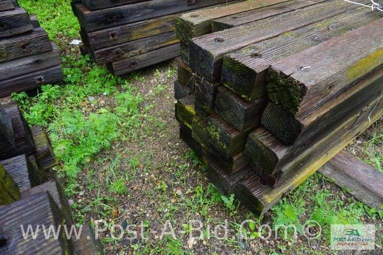 Bundle Of Wood 10' Cross Arms, Approx. 25 Each.