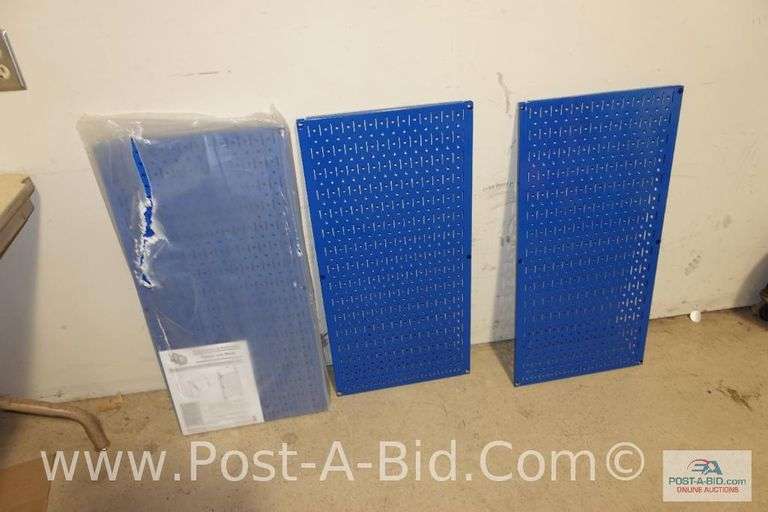 3 Panel Tool Organizer, Wall, 16" x 3 1/2" x 33", New, Never Used.