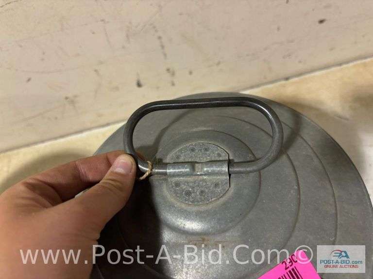 Minnow Bucket And Chicken Waterer.