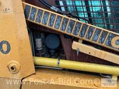 1989 Case 1840 Diesel Skidloader With 61" Bucket, Cab With Door,