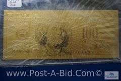 6 Envelopes Of 1.76 Grams Of Gold Foil In Each Envelope.