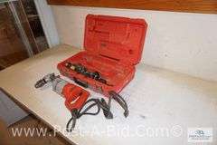 Milwaukee 1/2" Right Angle Drill, In Case.