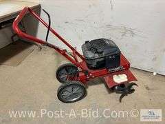 Earthquake Badger 5.5 Briggs And Stratton Tiller, Owner Stated, "Works."