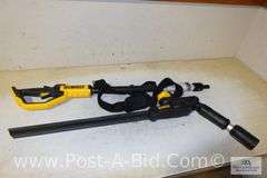DeWalt 22" Pole Hedge Trimmer, 20 V, No Battery Or Charger, Owner Stated, "