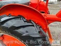 Restored Allis Chalmers B Tractor With Crank Start, PTO. Runs And Drives.