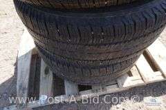 4-Wrangler-Goodyear Tires And Rims, 255/75 R17, Jeep Rims.