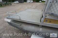 1973 Weeres 24' Pontoon, No Motor, Has Anchor, Rope, And Table, License # M