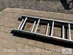 Werner 20' Aluminum Extension Ladder, D-1120-2X.