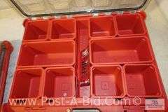 2-Milwaukee Packout Organizers, New.