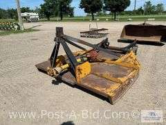 Heavy Duty 7' Mower With 2 Heavy Duty Trailing Wheels, Adjusting Link Clutc