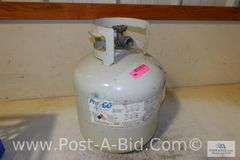 Full 20 lb. Propane Tank, With Crate.