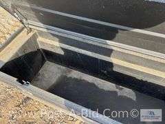 Black Truck Tool Box 5' Long By Tractor Supply, No Key.