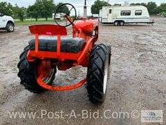 Restored Allis Chalmers B Tractor With Crank Start, PTO. Runs And Drives.