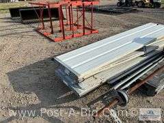 8' Wide x 7' Tall Garage Door, Owner Stated, "Complete Door, Took Out Of Sh