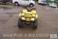 2004 Honda Recon 4x2 Fourwheeler, MN DNR 124RU, Runs And Drives. Tax And Ti