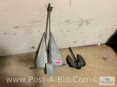 2-Large Boat Anchors.