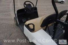 2016 EZ-Go Gas Golf Cart With Canopy, Golf Bag Holders, Kawasaki Gas Motor,