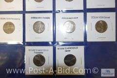 Westward Journey Nickel Series Set-10 Full Coin Set 2004-2006.