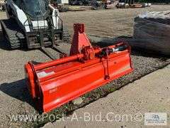 AGT 6' 3 Point Tiller, Owner Stated, "Approx. 1 Hour On Unit," Selling As F