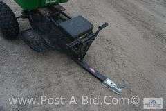 Custom ATV Trailer, With John Deere Cart.