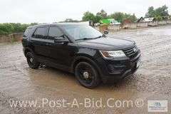 2017 Ford Intercepter SUV With 105,517 Miles, 3.7L Motor, AM/FM/CD Player,