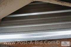 Pro Panel II 36 29Ga GR80 G90 Bare Galvanized Sheet Metal, Approx. 20 Piece
