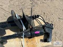 3-Post Hole Diggers For Mini-Excavator, 7", 12", 15" Augers.