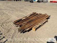 Pallet Of Approx. 40-6' Drill Rods.