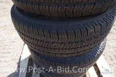 4-Wrangler-Goodyear Tires And Rims, 255/75 R17, Jeep Rims.
