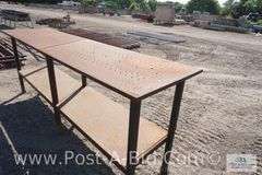 Metal Works Table, 9' x 28".