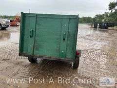 Shop Built 4' x 8' Trailer, 3' Sides, Lights, 1 7/8" Ball, Lifetime License