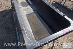 Plastic Feeder/Garden Beds, Have Cracks, Approx. 10' Long x 34" T.