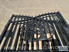 Set Of 2- 14' Bi-Fold Gates.