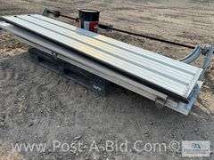 8' Wide x 7' Tall Garage Door, Owner Stated, "Complete Door, Took Out Of Sh