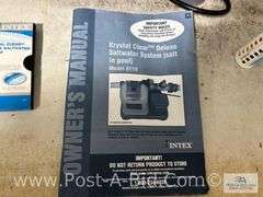 Intex Salt Water System For Above Ground Pools, Owner Stated, "Like New."