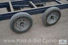 2010 Triton Pontoon Trailer, With Spare Tire, Lifetime License #ABBK980, Tr