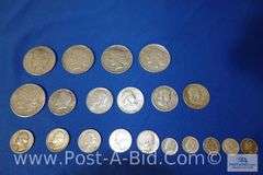 5-Silver Dollars Years 1921-1923, 5-Silver Half Dollars Years 1951-1964, 5-