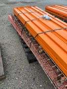 Pallet Racking 3-36" x 10' Sturdibuilt Uprights, 12-92" x 5" Sturdibuilt Beams, With 24-Sturdibuilt 